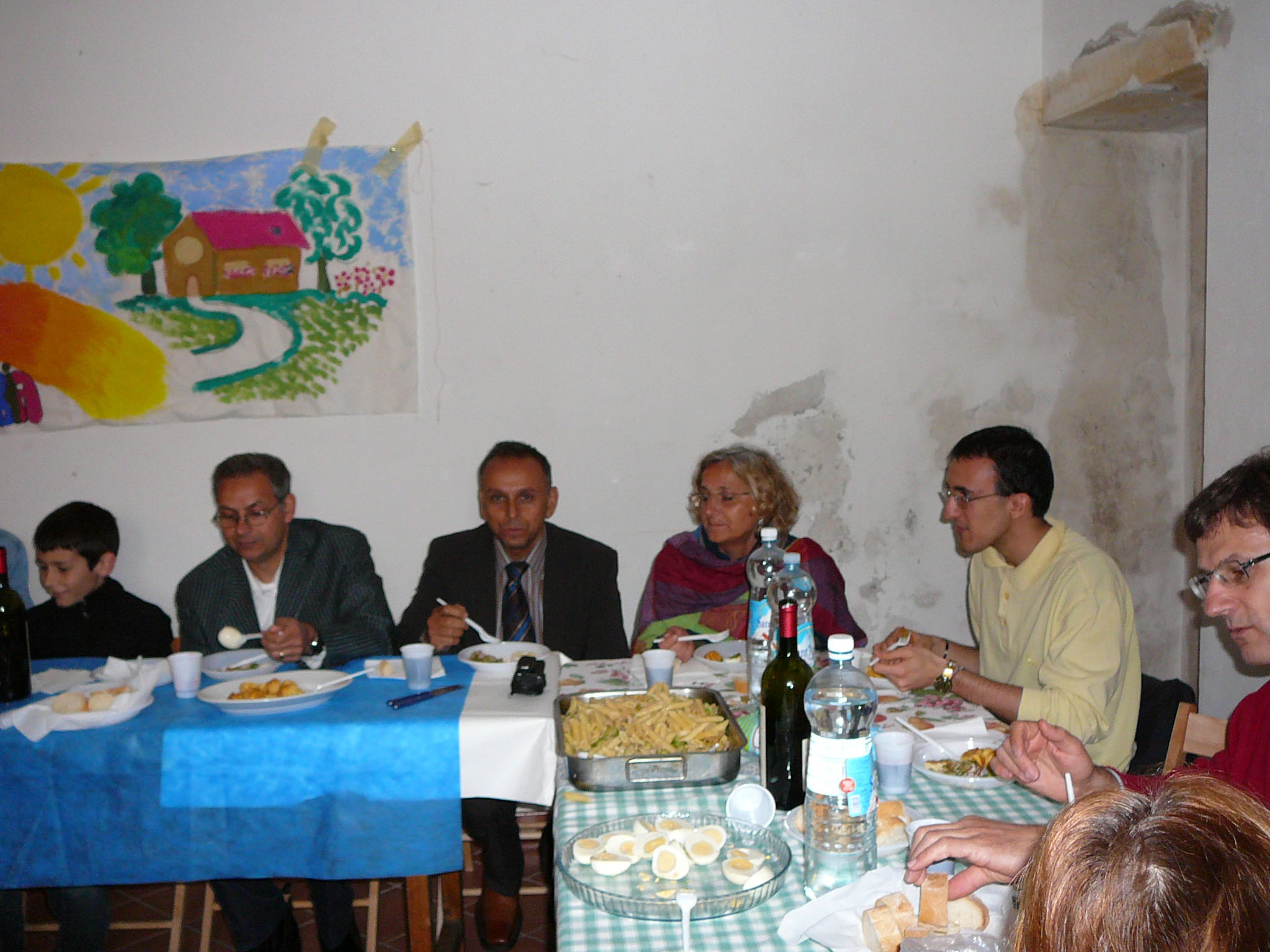 Pranzo solidale con Piero e Pasquale Campagna a Cascina Graziella
